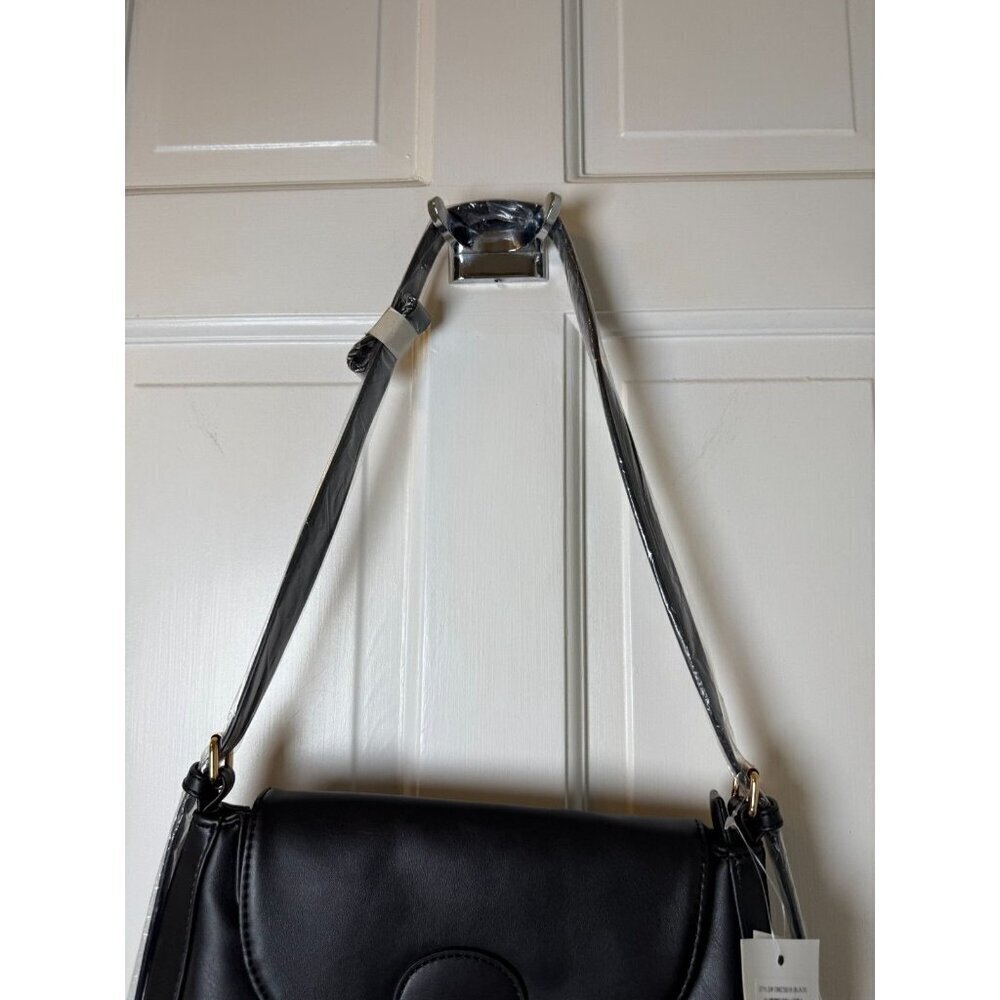 New York & Company Women's James Black Shoulder Bag NWT - Picture 5 of 14
